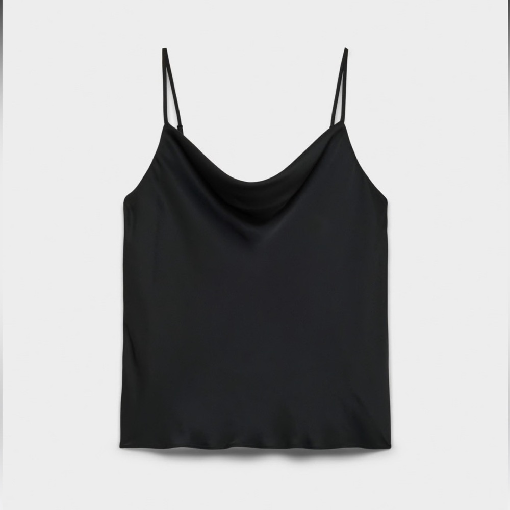 Aritzia Babaton Cowlneck Satin Camisole
